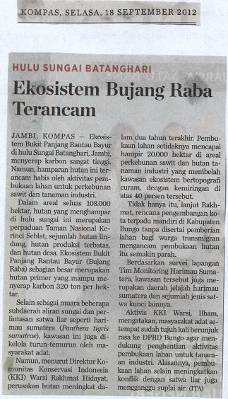 Kompas, Bujang Raba