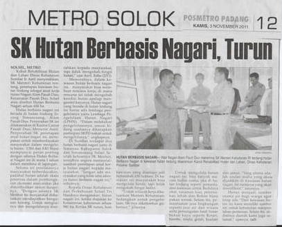 SK Hutan Berbasis Nagari